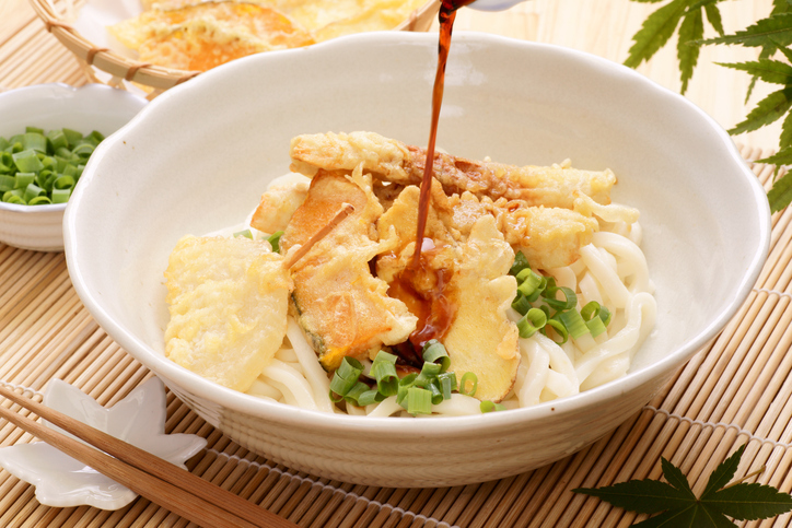 Udon-hopping in Kagawa, Japan—steam rising from a bowl